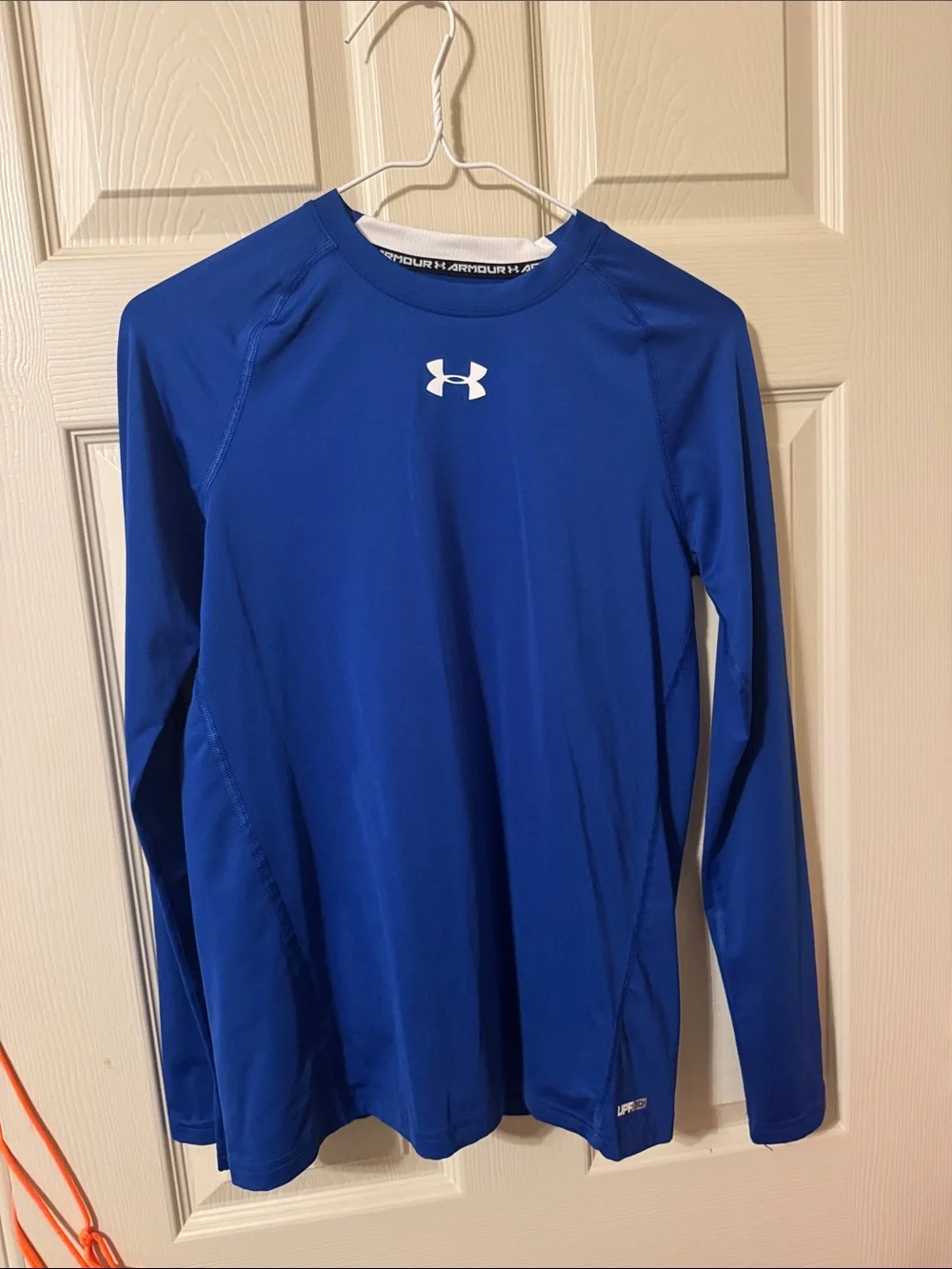 Under Armour Blue Long-Sleeve Performance Shirt
